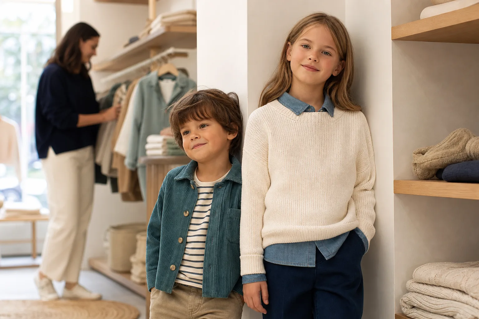 Children's clothing lookbook examples