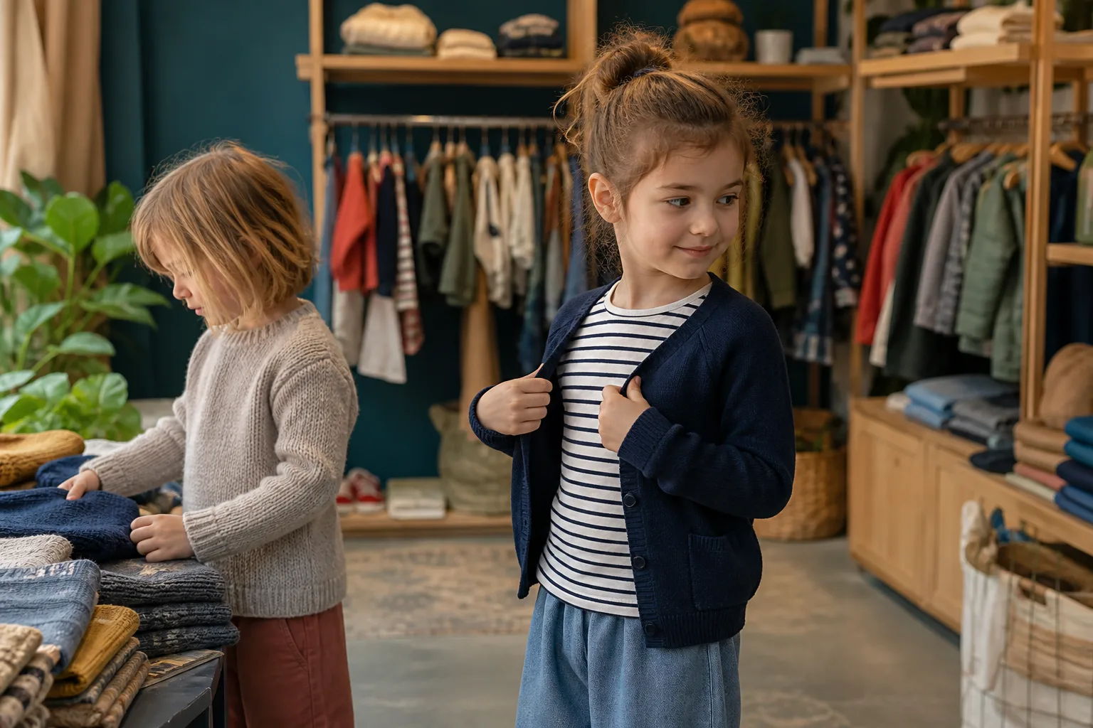 Children's clothing lookbook example 2