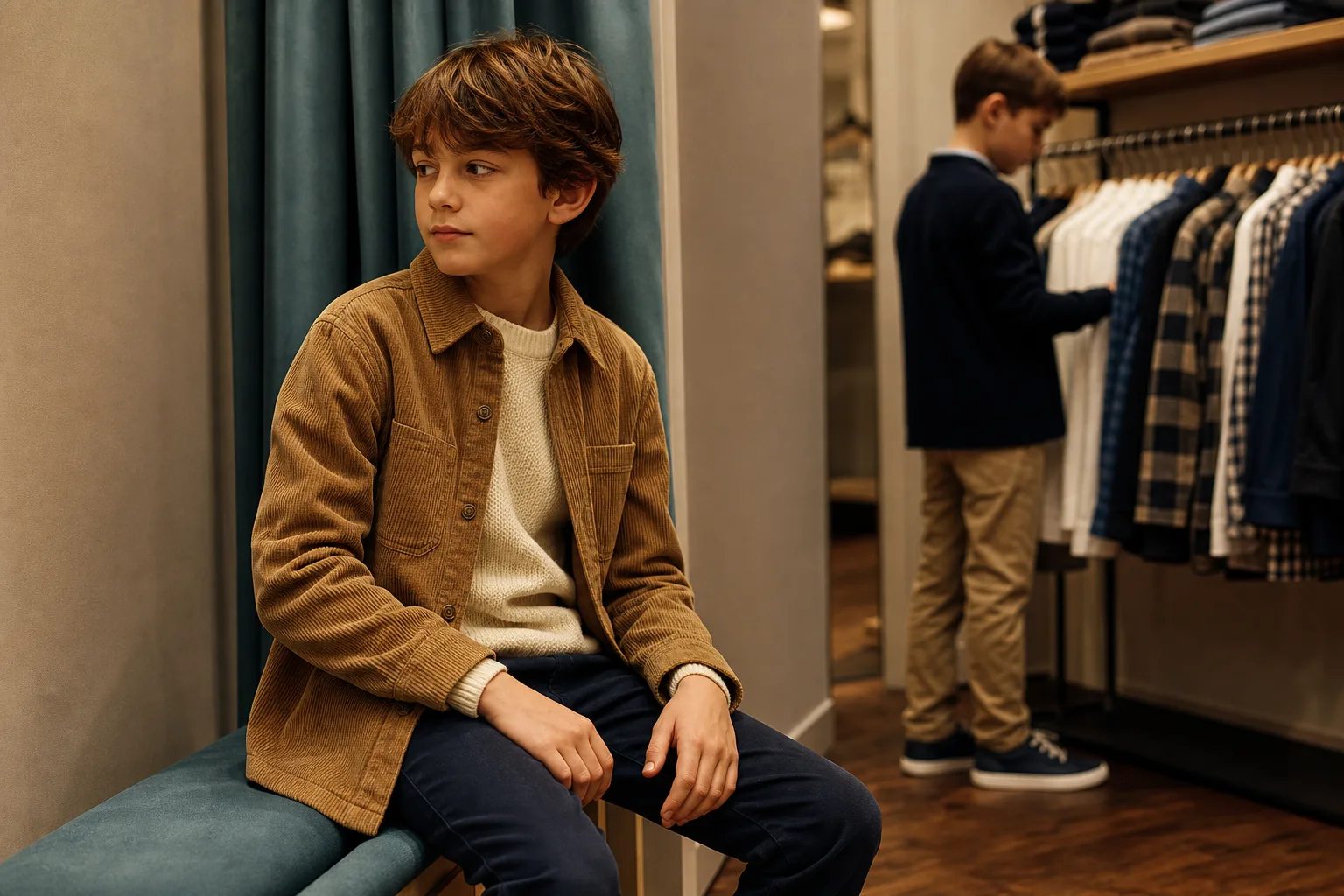 Children's clothing lookbook example 3