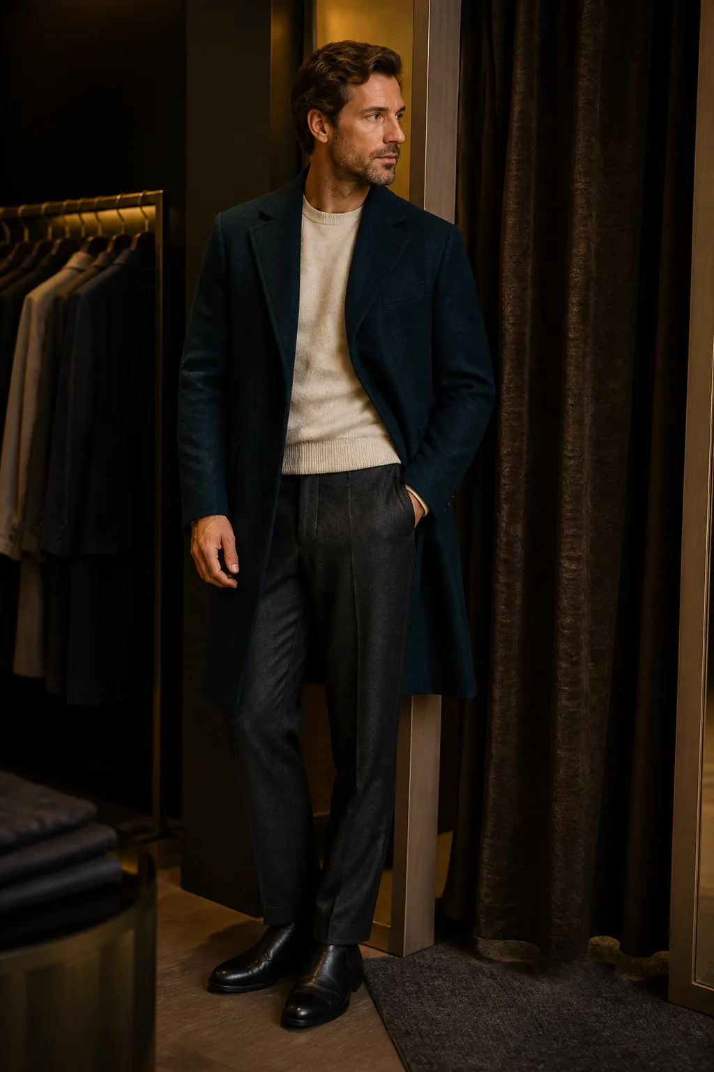 Men's clothing lookbook example 3